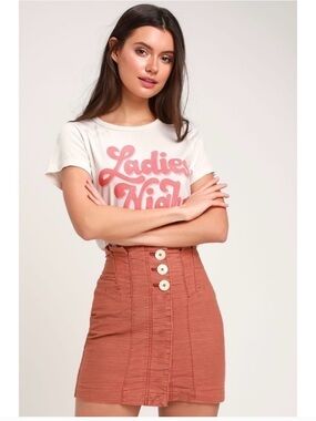 Free People Every Minute Every Hour Skirt